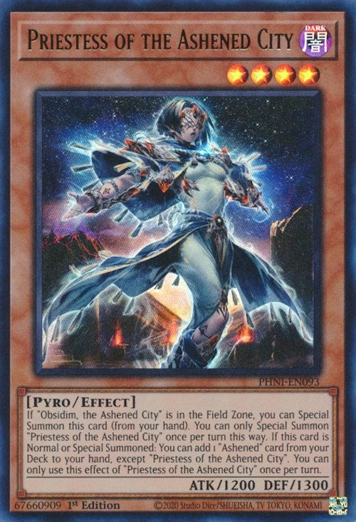 Image for Priestess of the Ashened City (PHNI-EN093) (PHNI) - YuGiOh