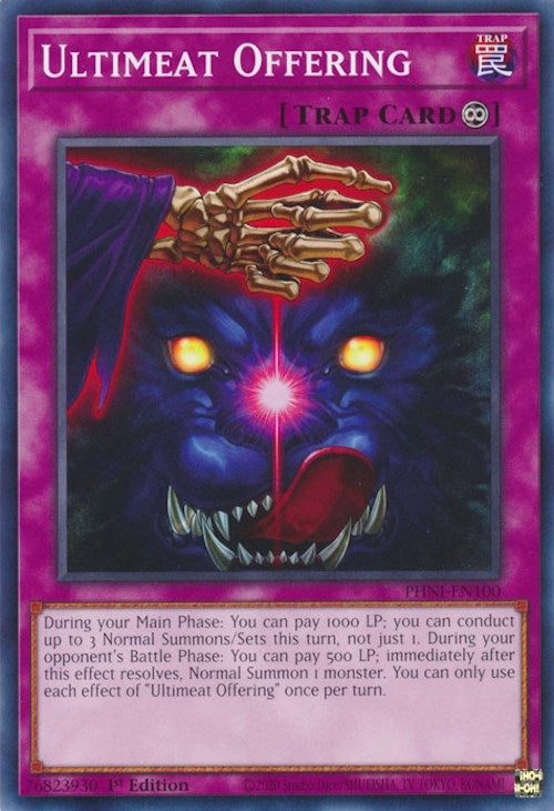 Image for Ultimeat Offering (PHNI-EN100) (PHNI) - YuGiOh