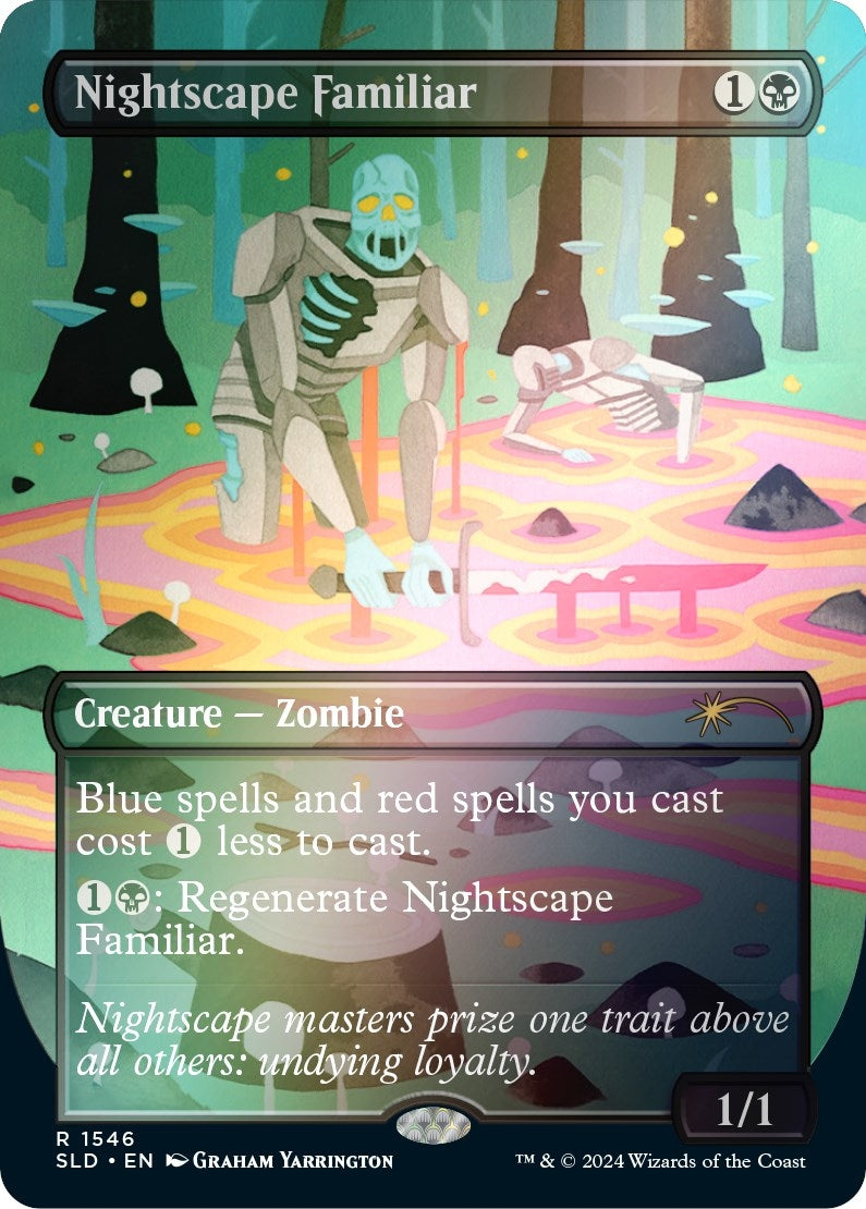 Image for Nightscape Familiar (Rainbow Foil) (1546) (Secret Lair Drop Series) - Magic: The Gathering