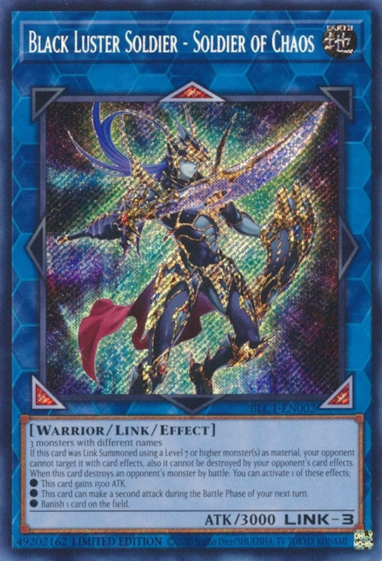 Image for Black Luster Soldier - Soldier of Chaos (BLC1-EN002) (BLC1) - YuGiOh