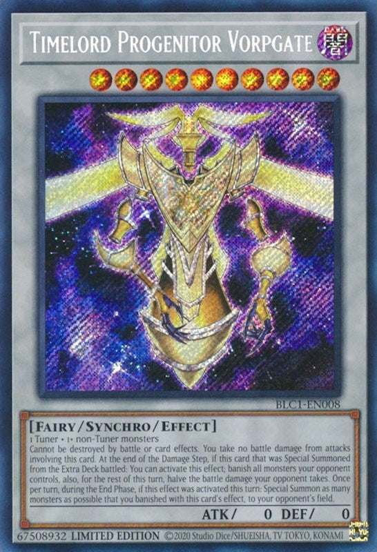 Image for Timelord Progenitor Vorpgate (BLC1-EN008) (BLC1) - YuGiOh