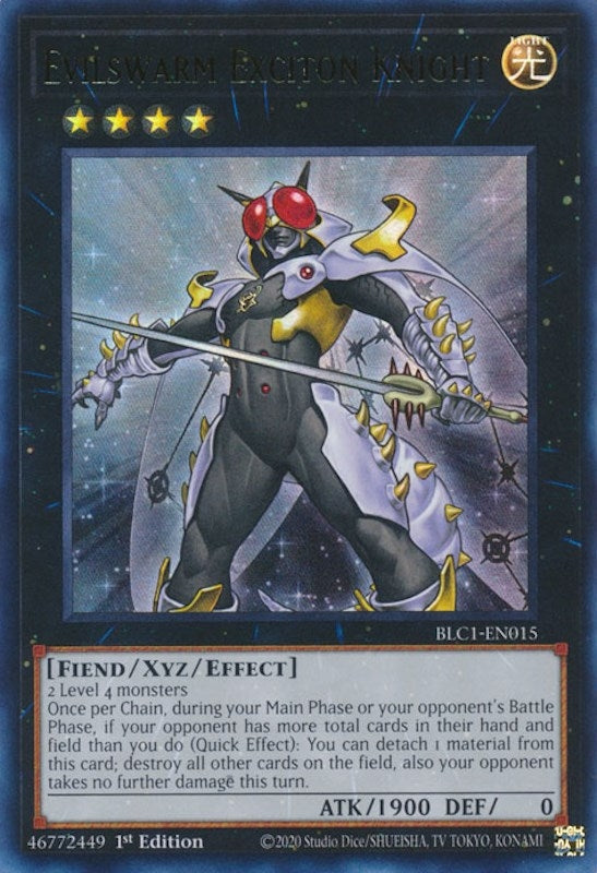 Image for Evilswarm Exciton Knight (BLC1-EN015) (BLC1) - YuGiOh