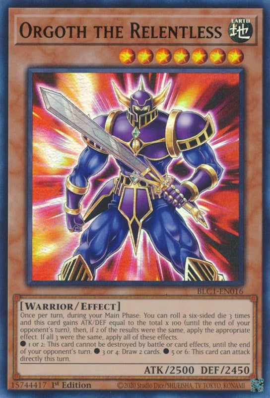 Image for Orgoth the Relentless (BLC1-EN016) (BLC1) - YuGiOh