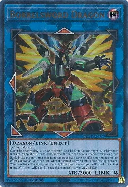 Image for Borrelsword Dragon (Alternate Art) (BLC1-EN023) (BLC1) - YuGiOh