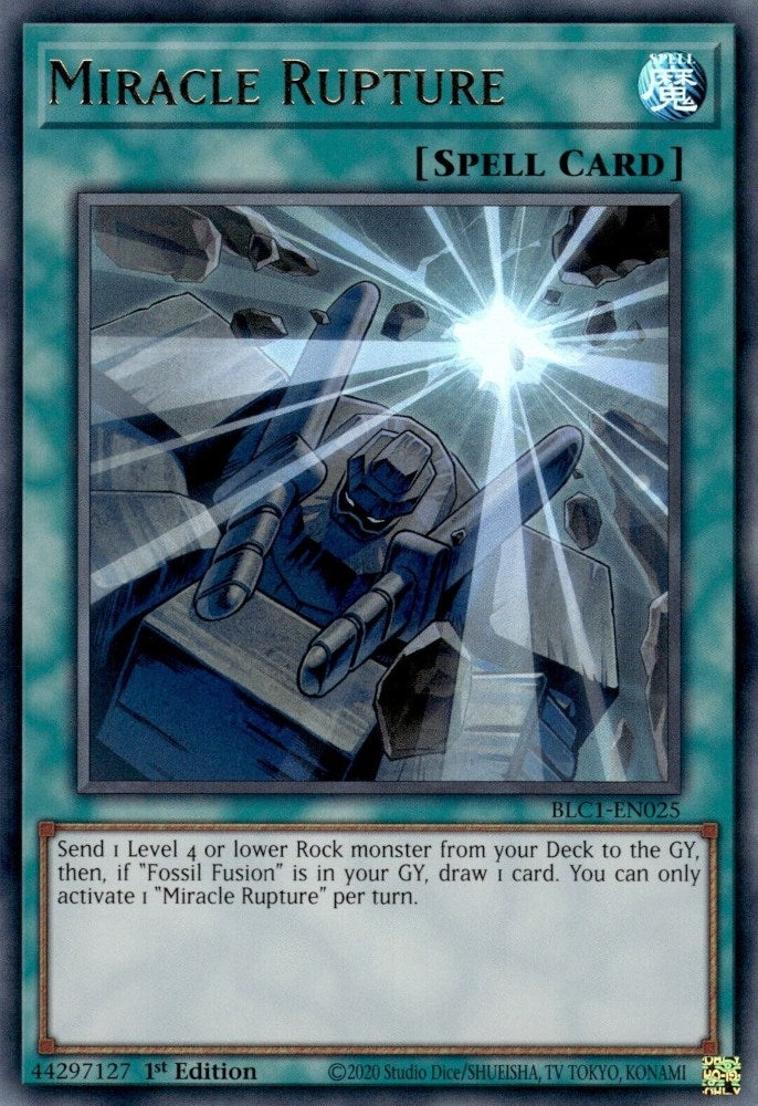 Image for Miracle Rupture (BLC1-EN025) (BLC1) - YuGiOh