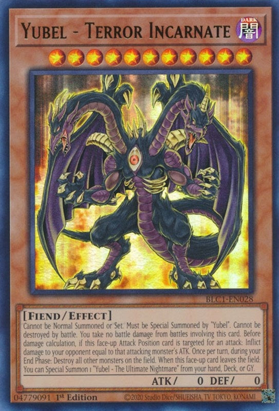 Image for Yubel - Terror Incarnate (BLC1-EN028) (BLC1) - YuGiOh