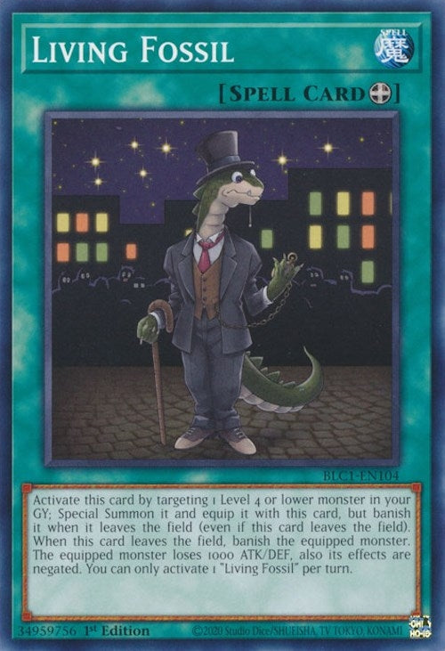 Image for Living Fossil (BLC1-EN104) (BLC1) - YuGiOh