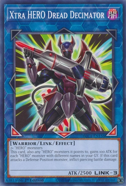Image for Xtra HERO Dread Decimator (BLC1-EN156) (BLC1) - YuGiOh