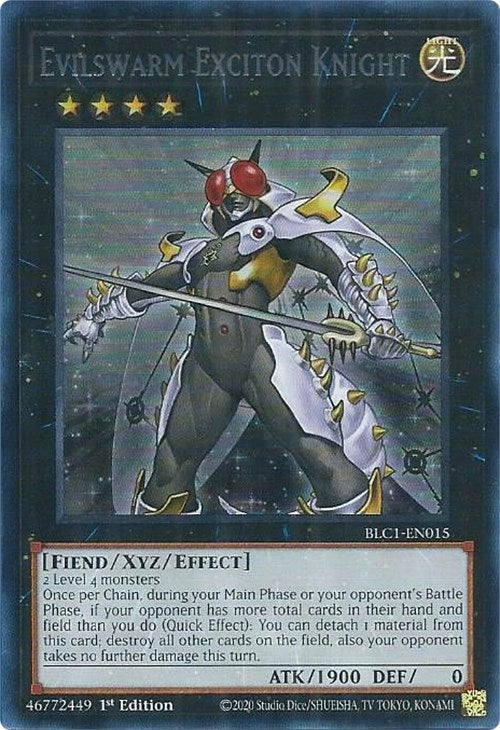 Image for Evilswarm Exciton Knight (Silver) (BLC1-EN015) (BLC1) - YuGiOh