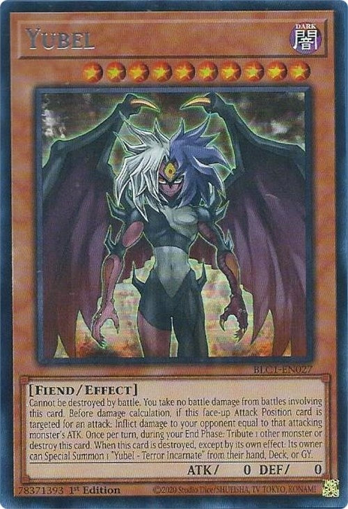 Image for Yubel (Silver) (BLC1-EN027) (BLC1) - YuGiOh