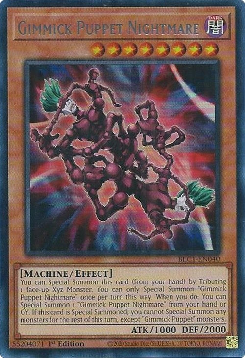 Image for Gimmick Puppet Nightmare (Silver) (BLC1-EN040) (BLC1) - YuGiOh