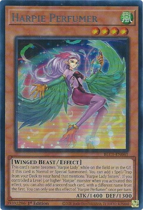 Image for Harpie Perfumer (Silver) (BLC1-EN041) (BLC1) - YuGiOh