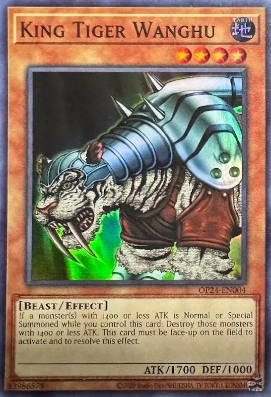 Image for King Tiger Wanghu (OP24-EN004) (OP24) - YuGiOh