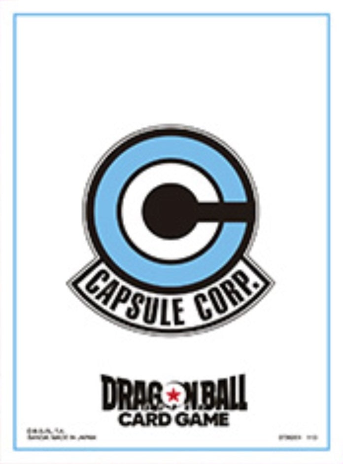 Image for Dragon Ball Super Fusion World Card Game Official Sleeves - Capsule Corp. (64-Pack) - Card Sleeves
