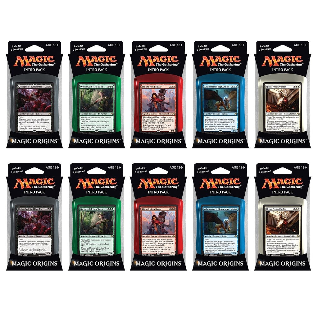Image for Magic Origins - Intro Pack Display - Magic: The Gathering
