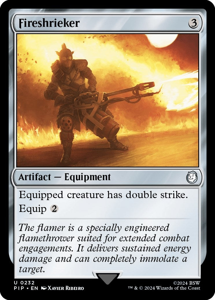 Image for Fireshrieker (232) (Universes Beyond: Fallout) - Magic: The Gathering