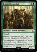 Image for Gunner Conscript (77) (Universes Beyond: Fallout) - Magic: The Gathering