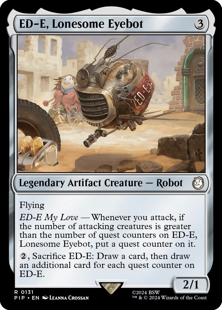 Image for ED-E, Lonesome Eyebot (131) (Universes Beyond: Fallout) - Magic: The Gathering