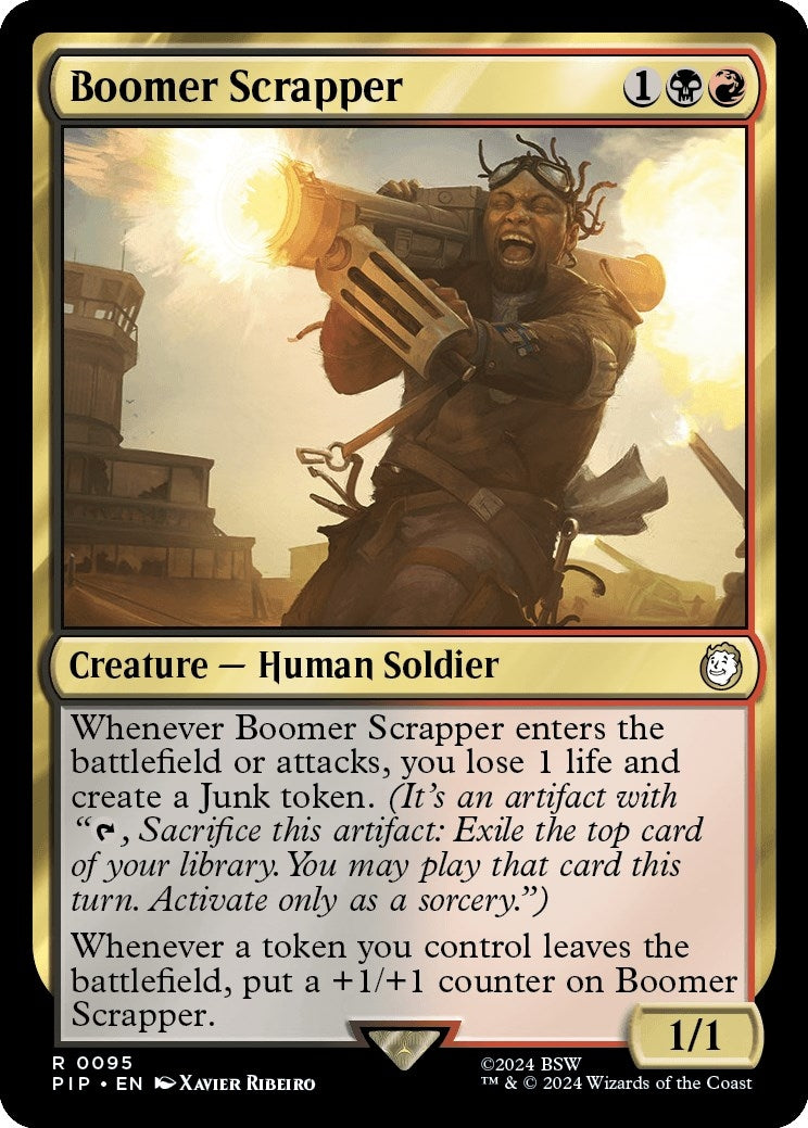 Image for Boomer Scrapper (95) (Universes Beyond: Fallout) - Magic: The Gathering