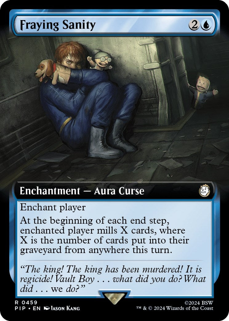 Image for Fraying Sanity (Extended Art) (459) (Universes Beyond: Fallout) - Magic: The Gathering