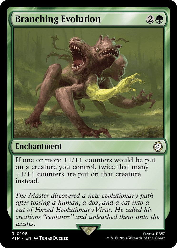 Image for Branching Evolution (195) (Universes Beyond: Fallout) - Magic: The Gathering