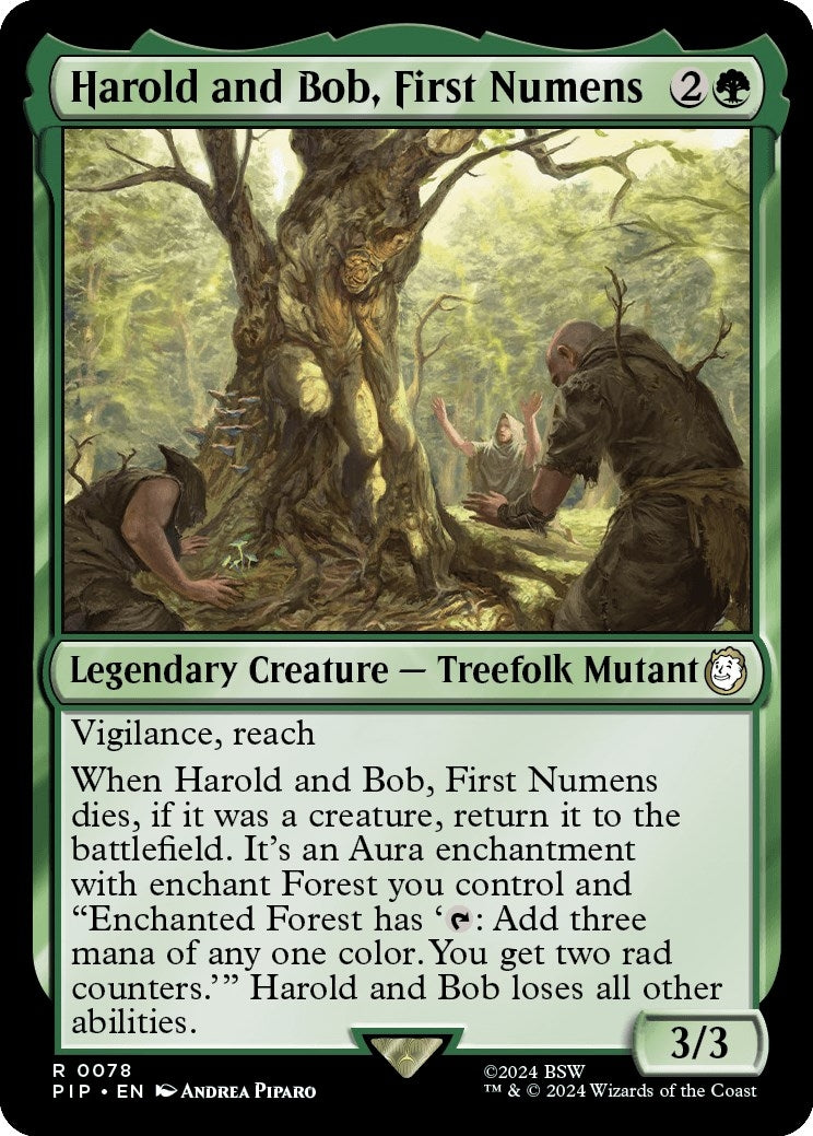 Image for Harold and Bob, First Numens (78) (Universes Beyond: Fallout) - Magic: The Gathering