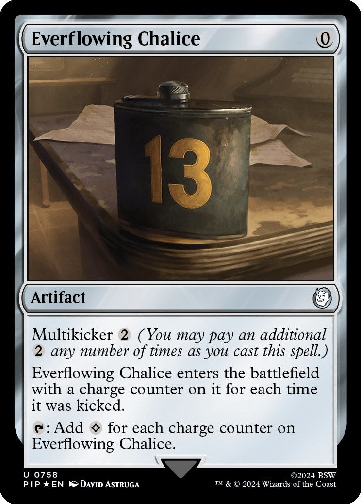 Image for Everflowing Chalice (Surge Foil) (758) (Universes Beyond: Fallout) - Magic: The Gathering