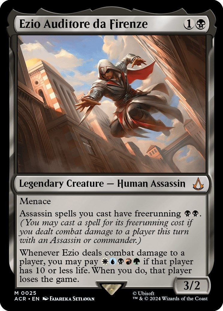 Image for Ezio Auditore da Firenze (25) (Universes Beyond: Assassin's Creed) - Magic: The Gathering