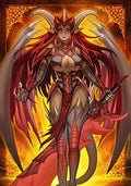 Image for Small Red Dragon Signer Queen Sleeves (70-Pack) - Card Sleeves