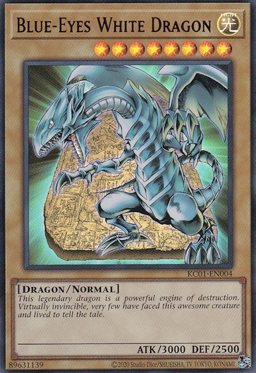 Image for Blue-Eyes White Dragon (UR) (KC01-EN004) (KC01) - YuGiOh
