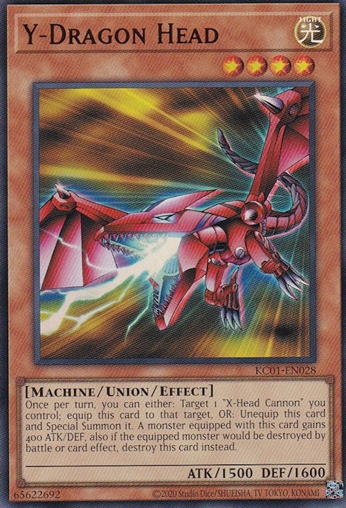 Image for Y-Dragon Head (KC01-EN028) (KC01) - YuGiOh