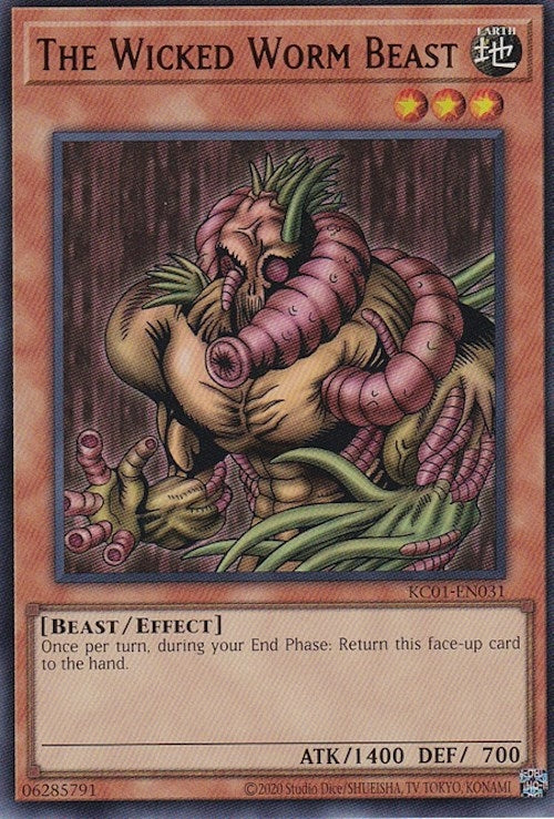 Image for The Wicked Worm Beast (KC01-EN031) (KC01) - YuGiOh