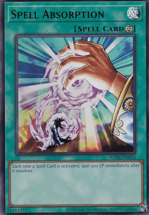 Image for Spell Absorption (KC01-EN052) (KC01) - YuGiOh