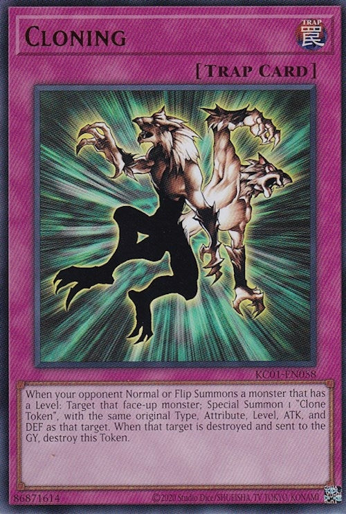 Image for Cloning (KC01-EN058) (KC01) - YuGiOh