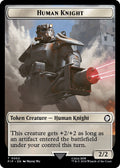 Image for Human Knight // Copy Double-Sided Token (2 // 1) (Universes Beyond: Fallout) - Magic: The Gathering