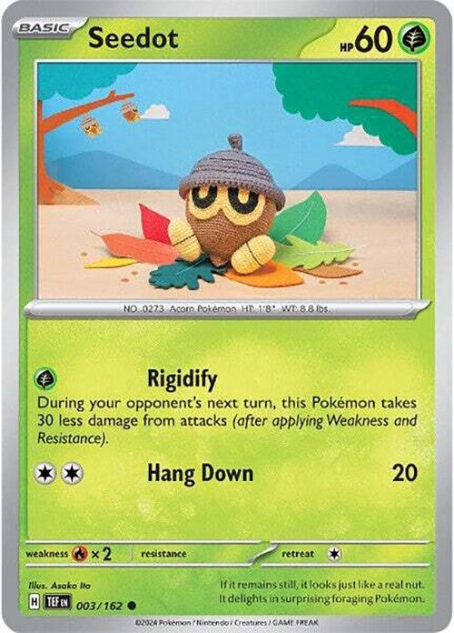 Image for Seedot (003/162) (TEF) - Pokemon