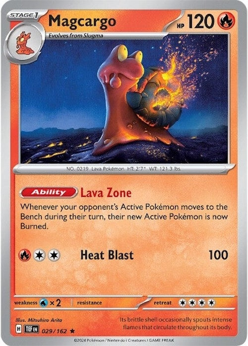 Image for Magcargo (029/162) (TEF) - Pokemon