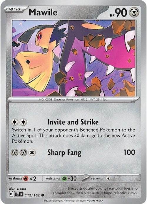 Image for Mawile (112/162) (TEF) - Pokemon