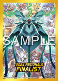 Image for Digimon Card Game Official Sleeves - 2024 Regionals Finalist (5-Pack) - Card Sleeves