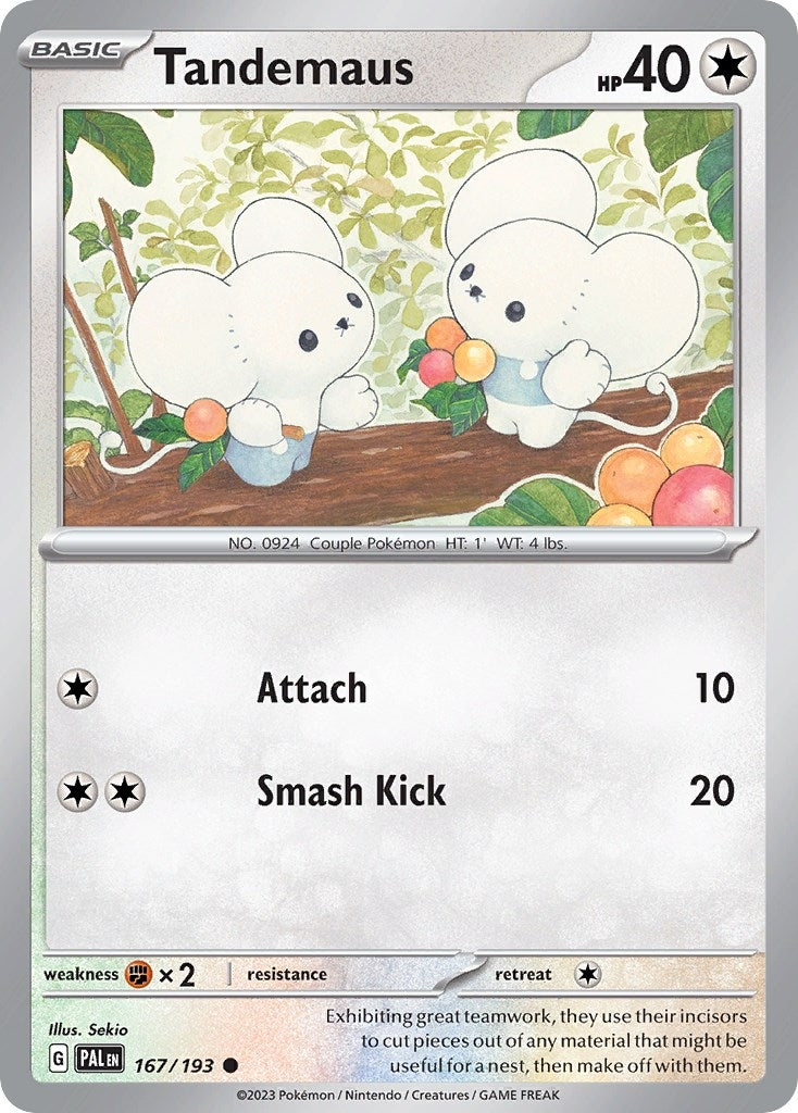 Image for Tandemaus (Cosmos Foil) (167/193) (MCAP) - Pokemon