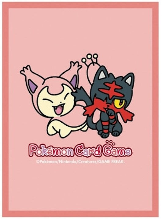 Image for Pokemon TCG: Pokemon Center Japan Exclusive Card Sleeves - Litten and Skitty (64-Pack) - Card Sleeves