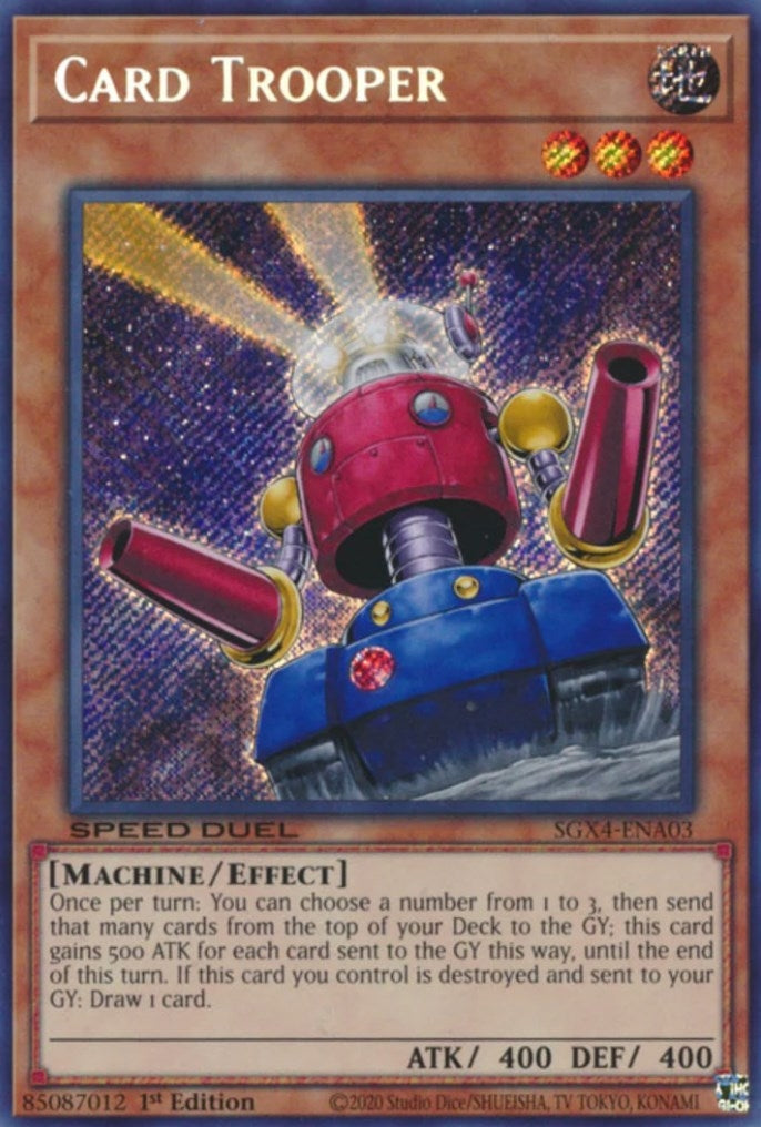 Image for Card Trooper (Secret Rare) (SGX4-ENA03) (SGX4) - YuGiOh
