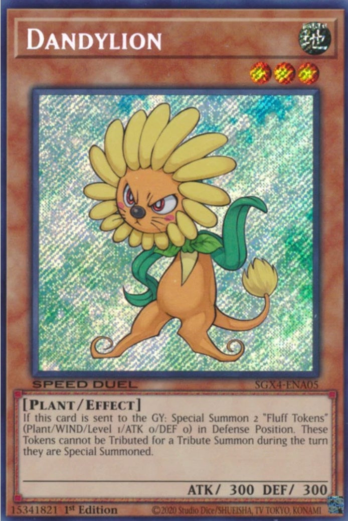 Image for Dandylion (Secret Rare) (SGX4-ENA05) (SGX4) - YuGiOh