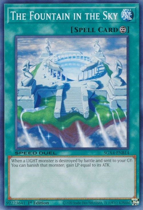 Image for The Fountain in the Sky (SGX4-ENB14) (SGX4) - YuGiOh