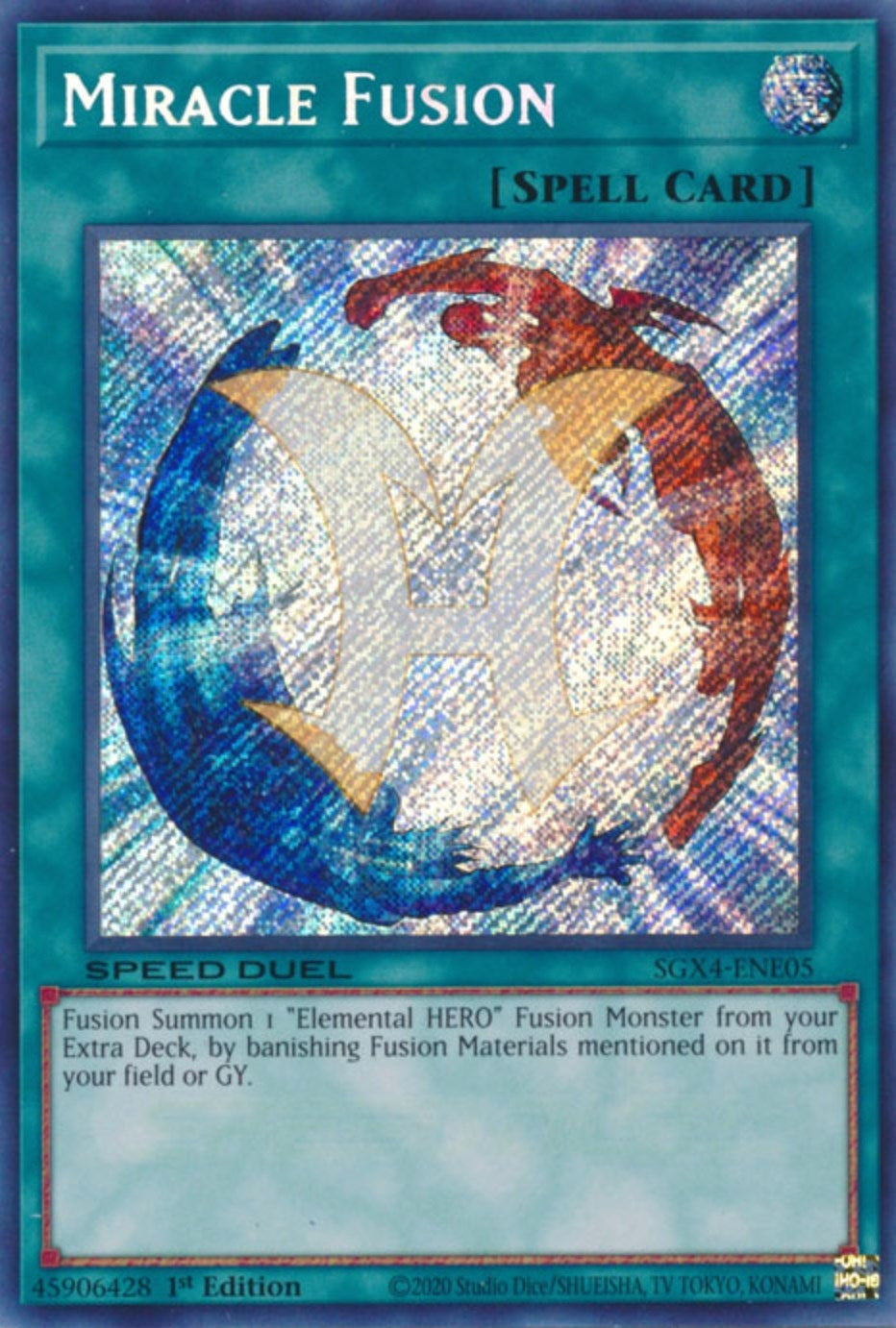 Image for Miracle Fusion (Secret Rare) (SGX4-ENE05) (SGX4) - YuGiOh