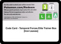 Image for Code Card - Temporal Forces Elite Trainer Box [Iron Leaves] (TEF) - Pokemon