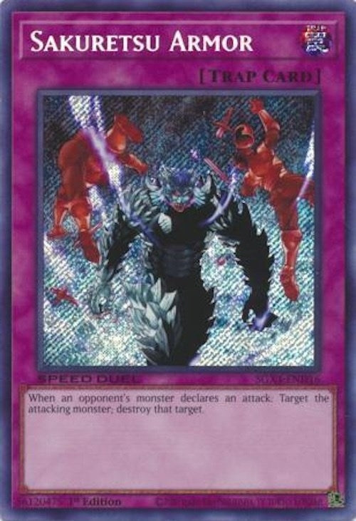Image for Sakuretsu Armor (Secret Rare) (SGX4-END16) (SGX4) - YuGiOh