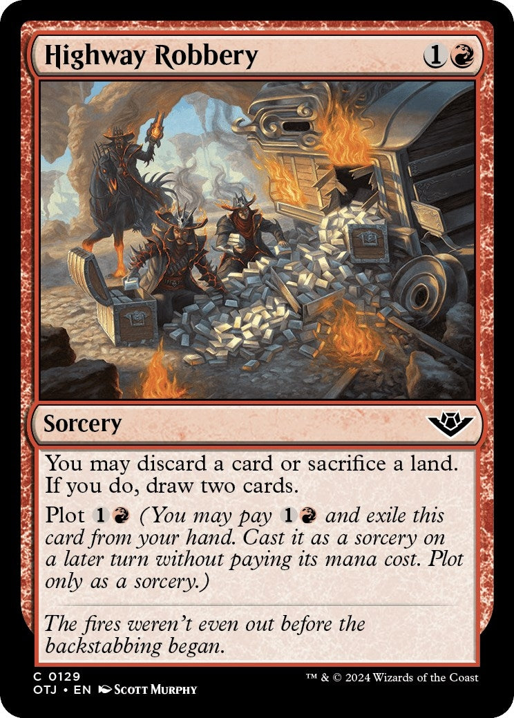 Image for Highway Robbery (129) (Outlaws of Thunder Junction) - Magic: The Gathering