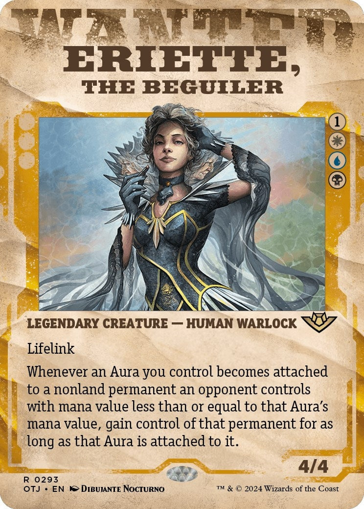 Image for Eriette, the Beguiler (Showcase) (293) (Outlaws of Thunder Junction) - Magic: The Gathering
