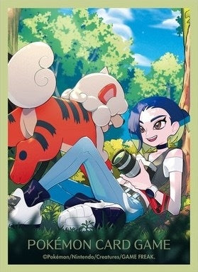 Image for Pokemon TCG: Pokemon Center Japan Exclusive Card Sleeves - Hisuian Growlithe and Perrin (64-Pack) - Card Sleeves